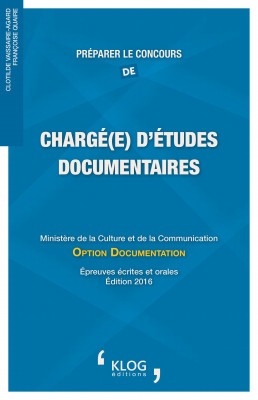 Préparer le concours de Chargé(e) d'études documentaires